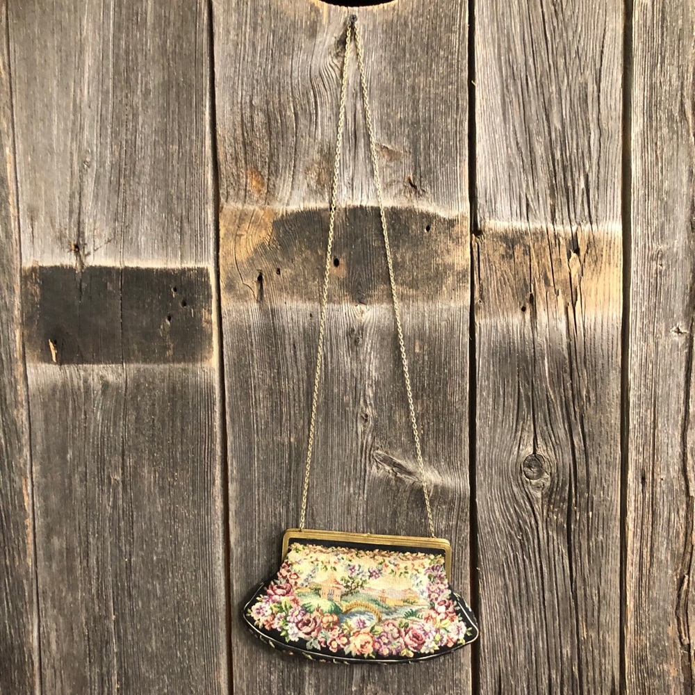 Antique/Vintage Tapestry Purse *As Is*